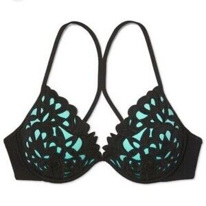 NWT Shade & Shore Women's Light Lift  Bikini Top 34C